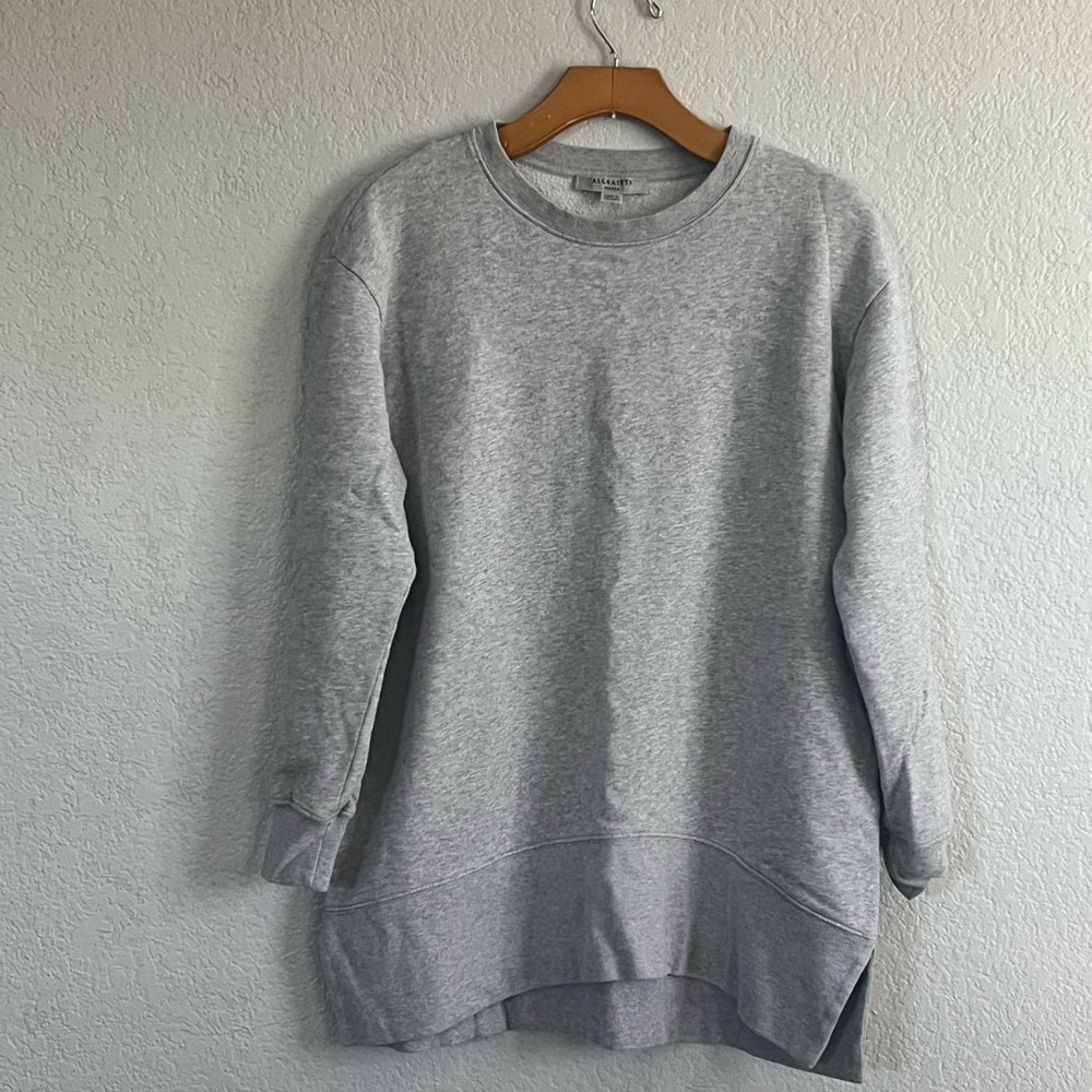 Allsaints sweatshirt gray